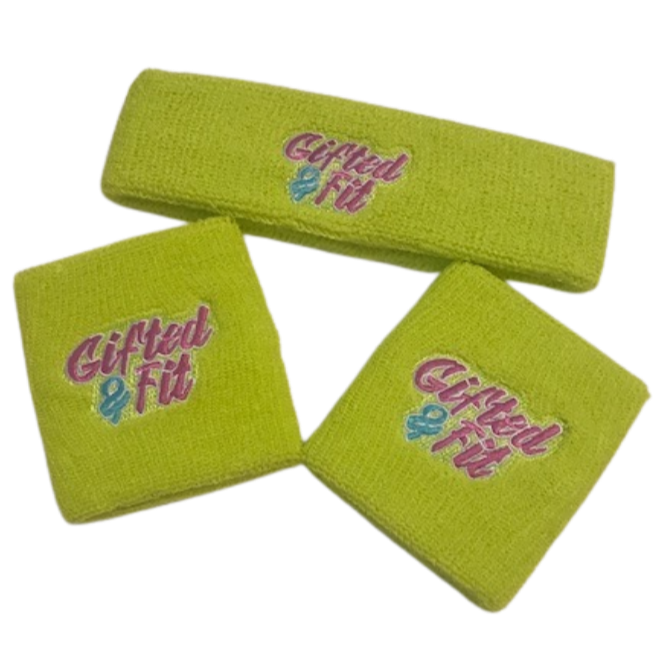 Gifted & Fit Sweatband Set