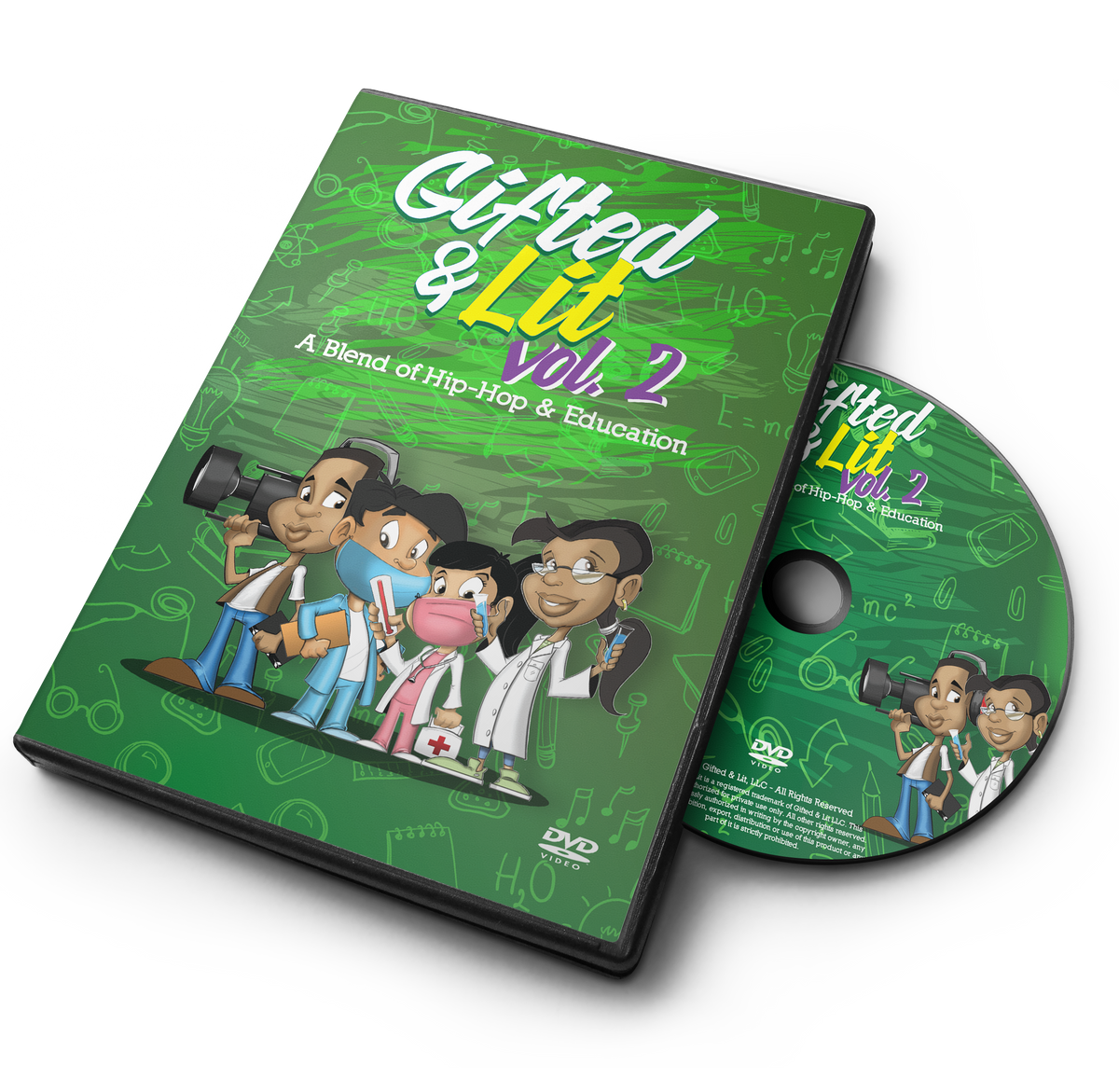 Volume 2 (10 Physical DVD Copies) – Private Label Books