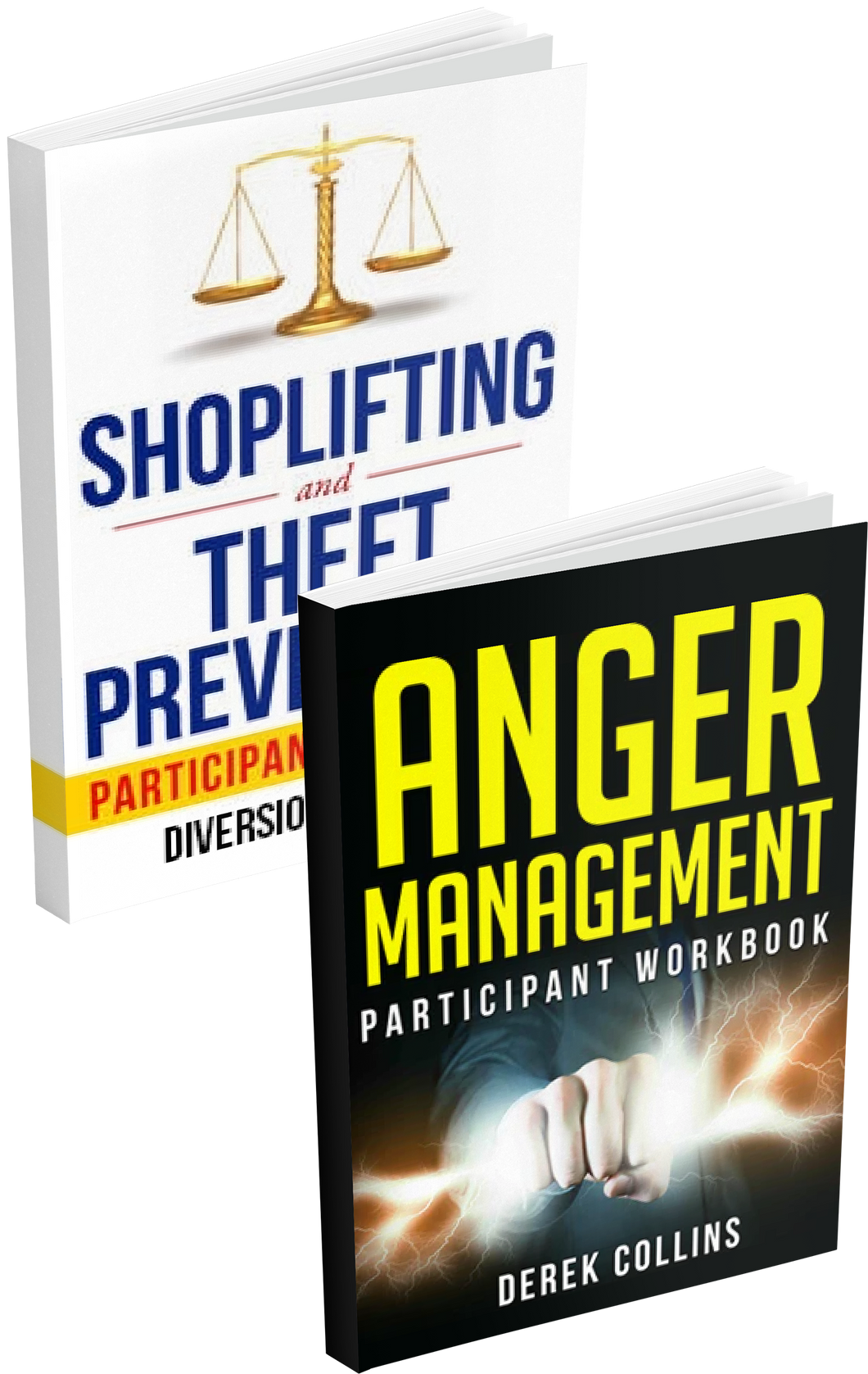 Shoplifting + Anger Management Workbook Bundle