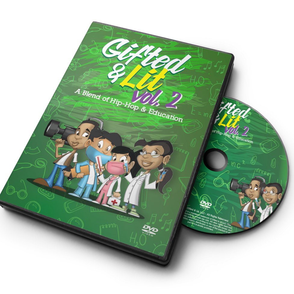 50 Gifted & Lit Volume 2 DVDS