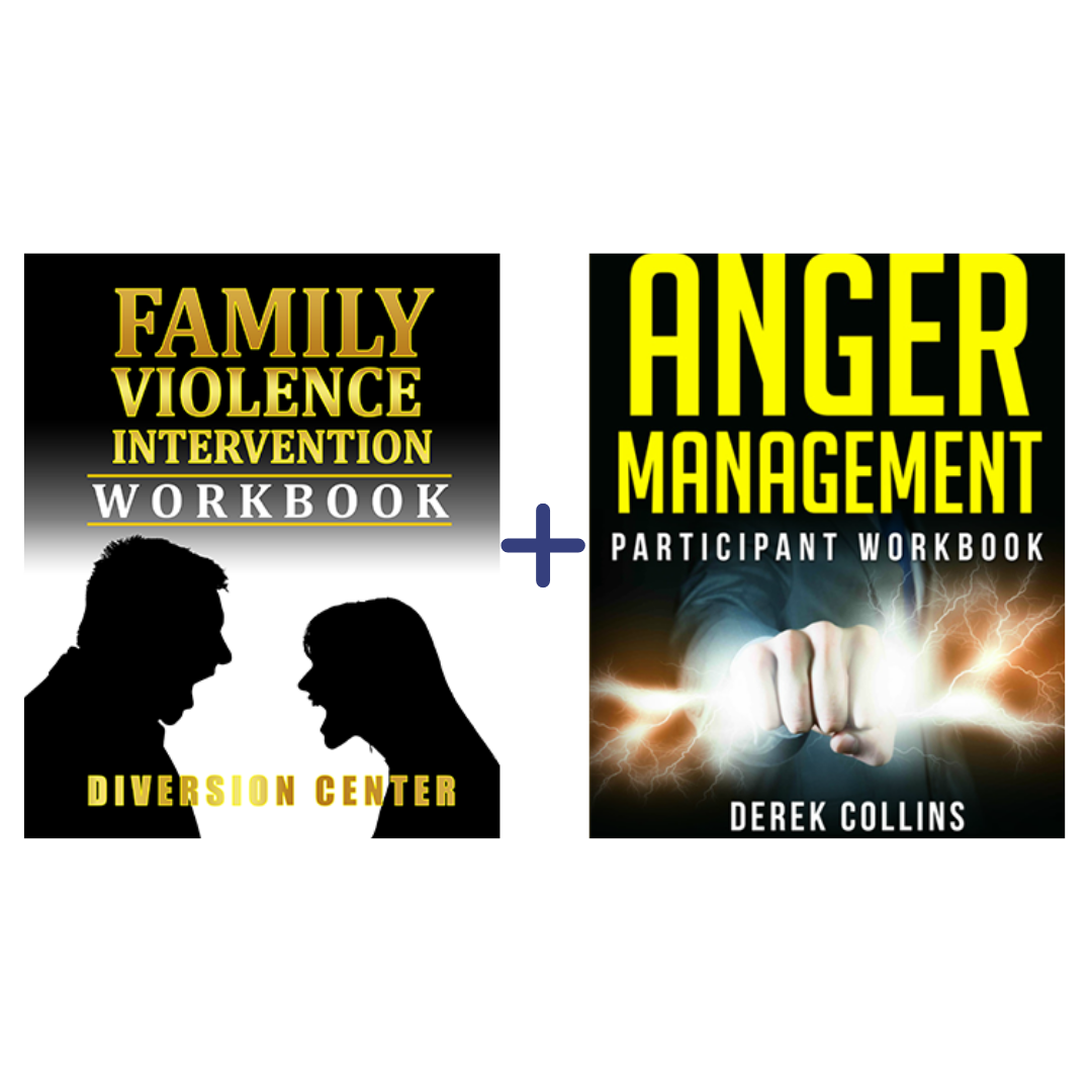 Domestic Violence + Anger Management Workbook Bundle